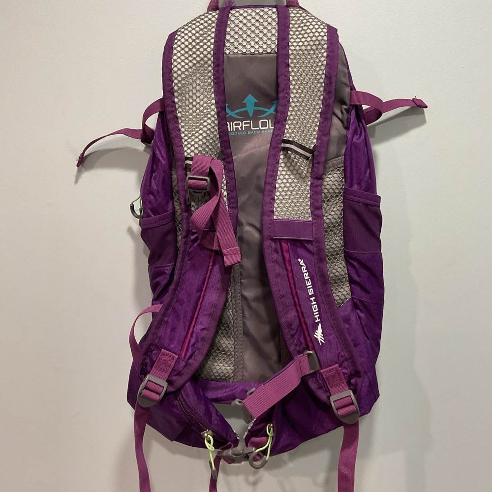 High Sierra Purple Backpack for Outdoor Adventures - Picture 4 of 5